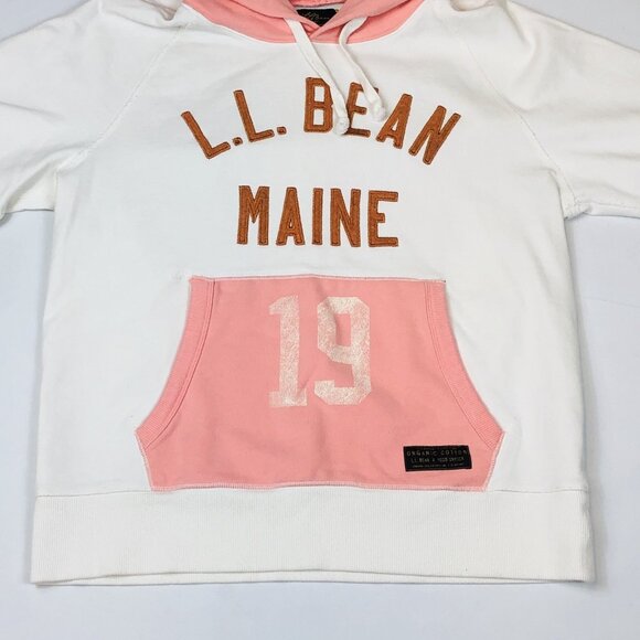 LL Bean x Todd Snyder Raglan Organic French Terry Hoodie Maine Size Medium - Picture 3 of 9